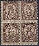 Spain 1938 Numbers 5 CTS Brown Edifil 745. España 745. Uploaded by susofe